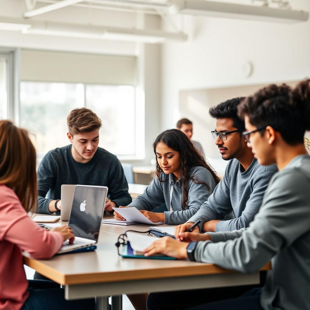 Students practicing responsible AI integrity in a Wisconsin classroom